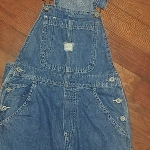 Nice pair of denim overall capris